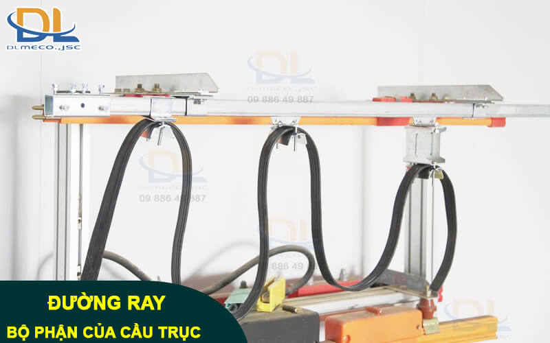 Hệ thống đường ray trong cầu trục Hệ thống đường ray trong cầu trục