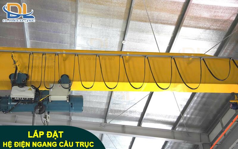 Hệ máng C được lắp đặt an toàn và hiệu quả trong cầu trục Hệ máng C được lắp đặt an toàn và hiệu quả trong cầu trục