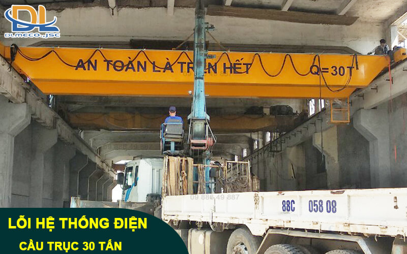 Hệ thống điện ngang cho cầu trục 30 tấn Hệ thống điện ngang cho cầu trục 30 tấn