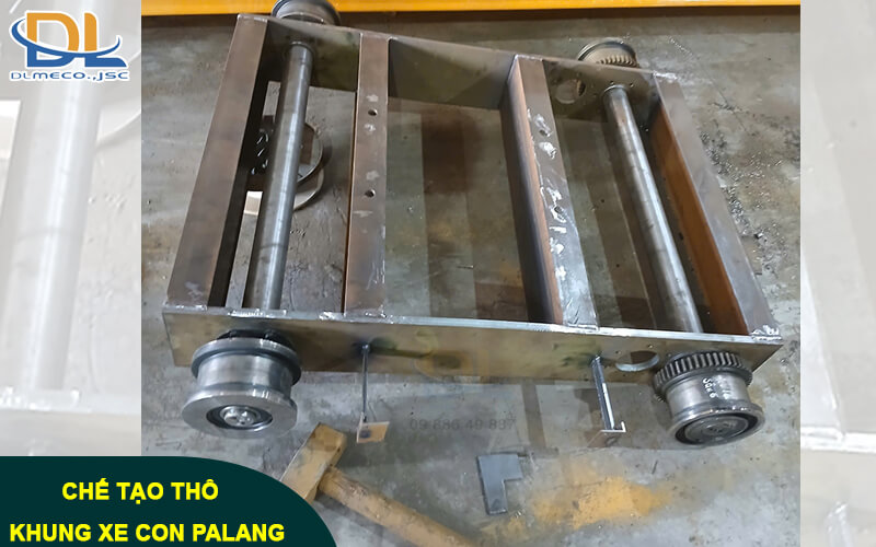 Các bước thực hiện chế tạo khung xe con Palang chất lượng Các bước thực hiện chế tạo khung xe con Palang chất lượng
